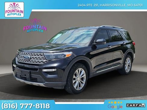 Used 2021 Ford Explorer Limited w/ Equipment Group 301A AWD/4WD image 1