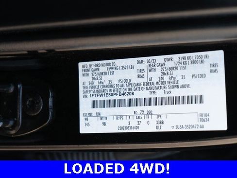 Used 2023 Ford F150 Platinum image 44