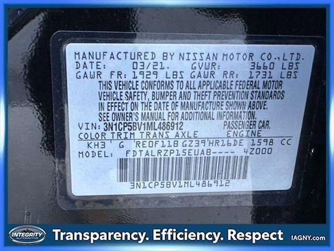 Used 2021 Nissan Kicks S image 32