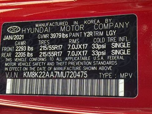 Used 2021 Hyundai Kona SEL w/ Cargo Package FWD image 25