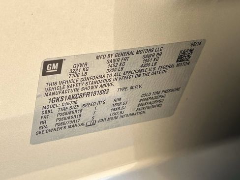 Used 2015 GMC Yukon SLE w/ Convenience Package RWD image 34