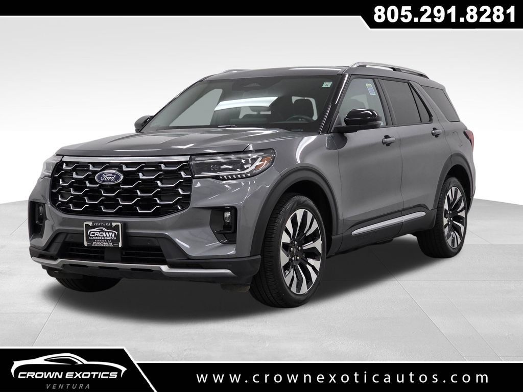 Used 2025 Ford Explorer Platinum w/ LUX Leather Package AWD/4WD image 3