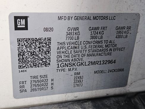 Used 2021 Chevrolet Suburban High Country AWD/4WD image 36