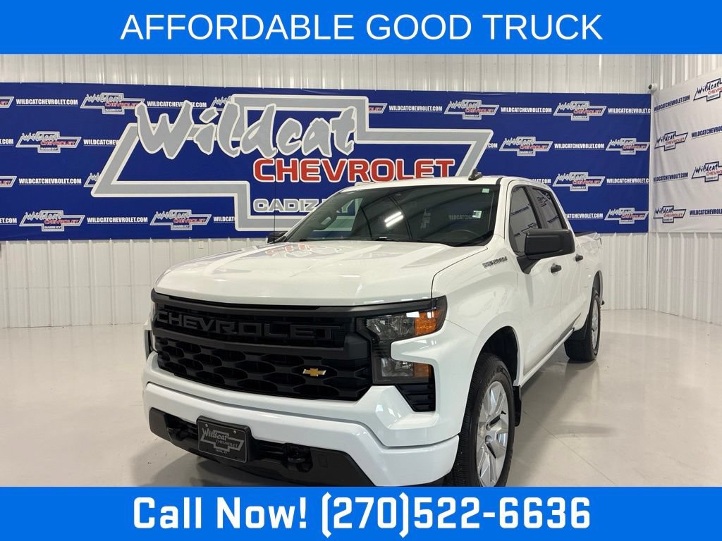 Used 2022 Chevrolet Silverado 1500 Custom RWD image 1