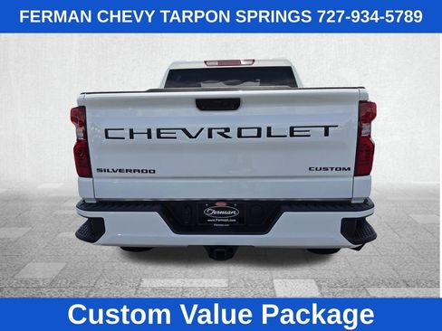 New 2026 Chevrolet Silverado 1500 Custom w/ Turbomax Blackout Package RWD image 10