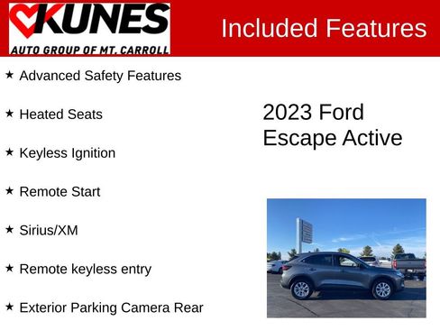 Used 2023 Ford Escape Active image 3