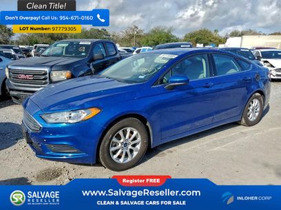 Used 2017 Ford Fusion S