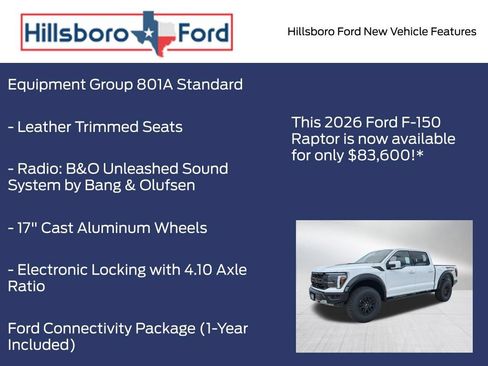 New 2026 Ford F150 Raptor AWD/4WD image 6