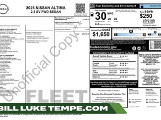 Used 2026 Nissan Altima 2.5 SV FWD video 1