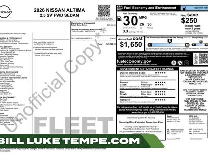 Used 2026 Nissan Altima 2.5 SV