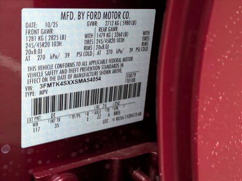 New 2025 Ford Mustang Mach-E GT w/ Interior Protection Package AWD/4WD image 19