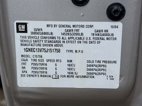 Used 2005 Chevrolet Tahoe LS image 31