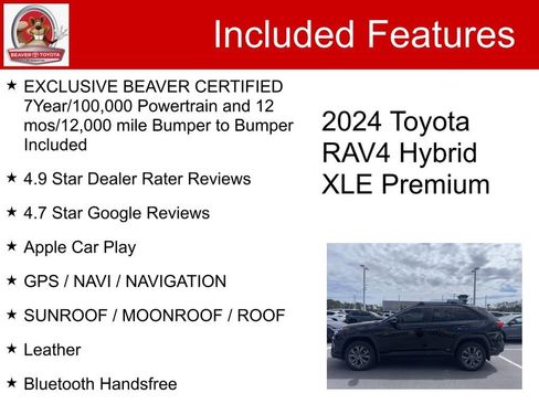 Used 2024 Toyota RAV4 XLE Premium w/ Weather Package image 5