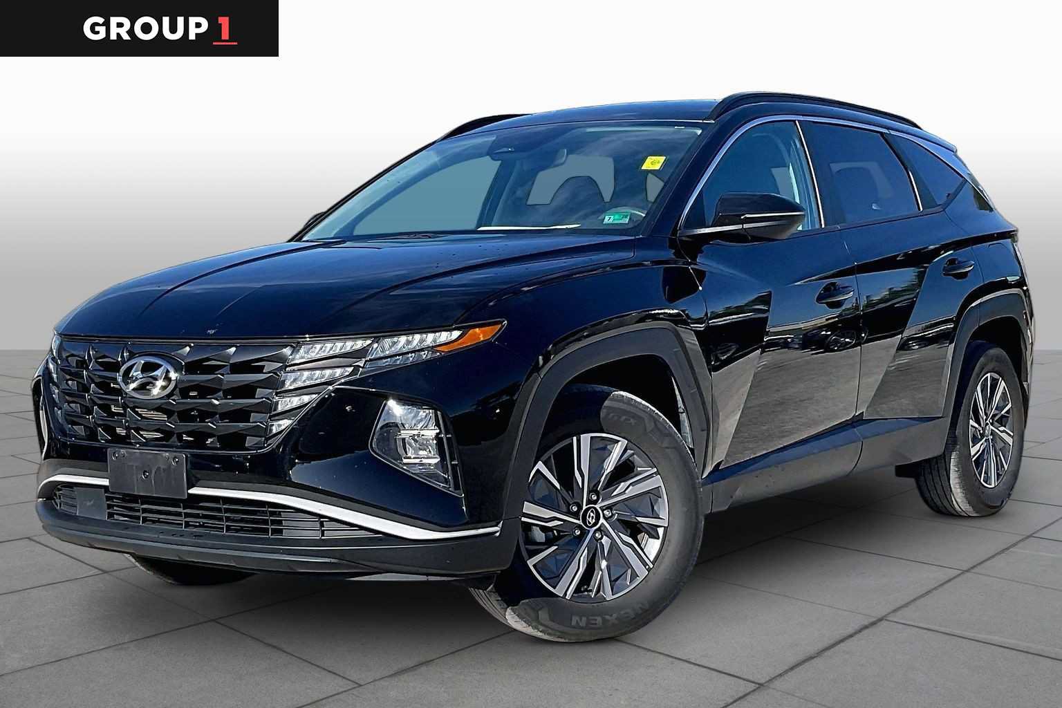 Certified 2023 Hyundai Tucson Blue AWD/4WD image 1