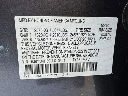 Used 2020 Acura MDX SH-AWD w/ Technology Package image 35