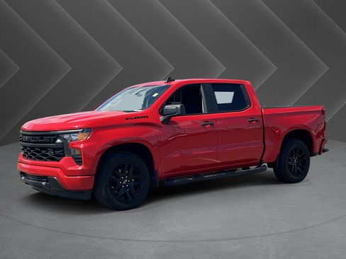 Used 2024 Chevrolet Silverado 1500 Custom w/ Turbomax Blackout Package RWD image 34