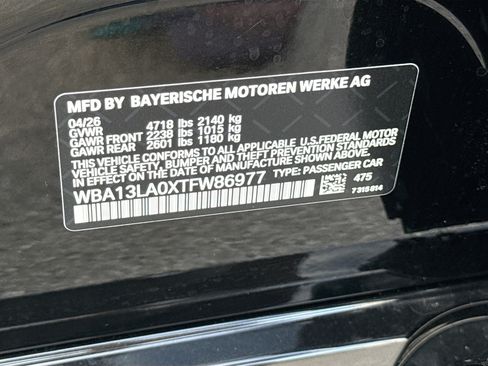 New 2026 BMW 330i Sedan w/ M Sport Package RWD image 43