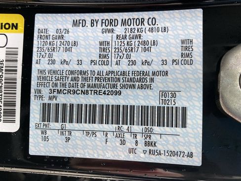 New 2026 Ford Bronco Sport Outer Banks AWD/4WD image 54