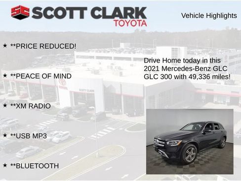 Used 2021 Mercedes-Benz GLC 300 4MATIC w/ Premium Package image 8