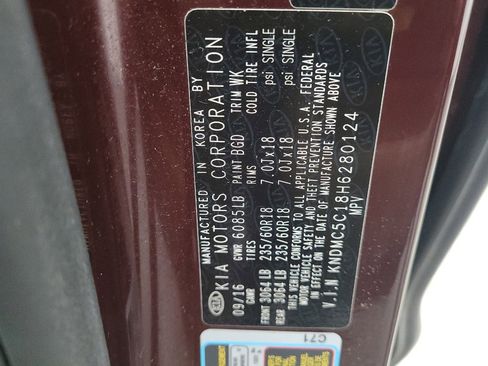 Used 2017 Kia Sedona EX FWD image 33