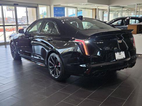 New 2026 Cadillac CT4 V Blackwing w/ LPO, Red Accent Package RWD image 3