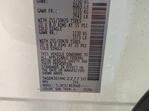 Certified 2024 Nissan Pathfinder Platinum w/ Cargo Package image 40