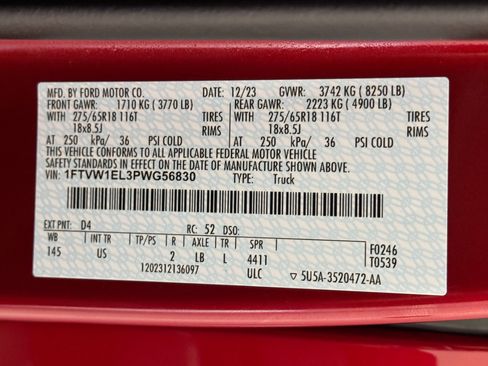 Used 2023 Ford F150 Lightning XLT image 70