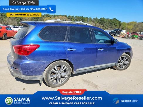 Used 2017 Nissan Pathfinder Platinum w/ Family Entertainment Package image 4