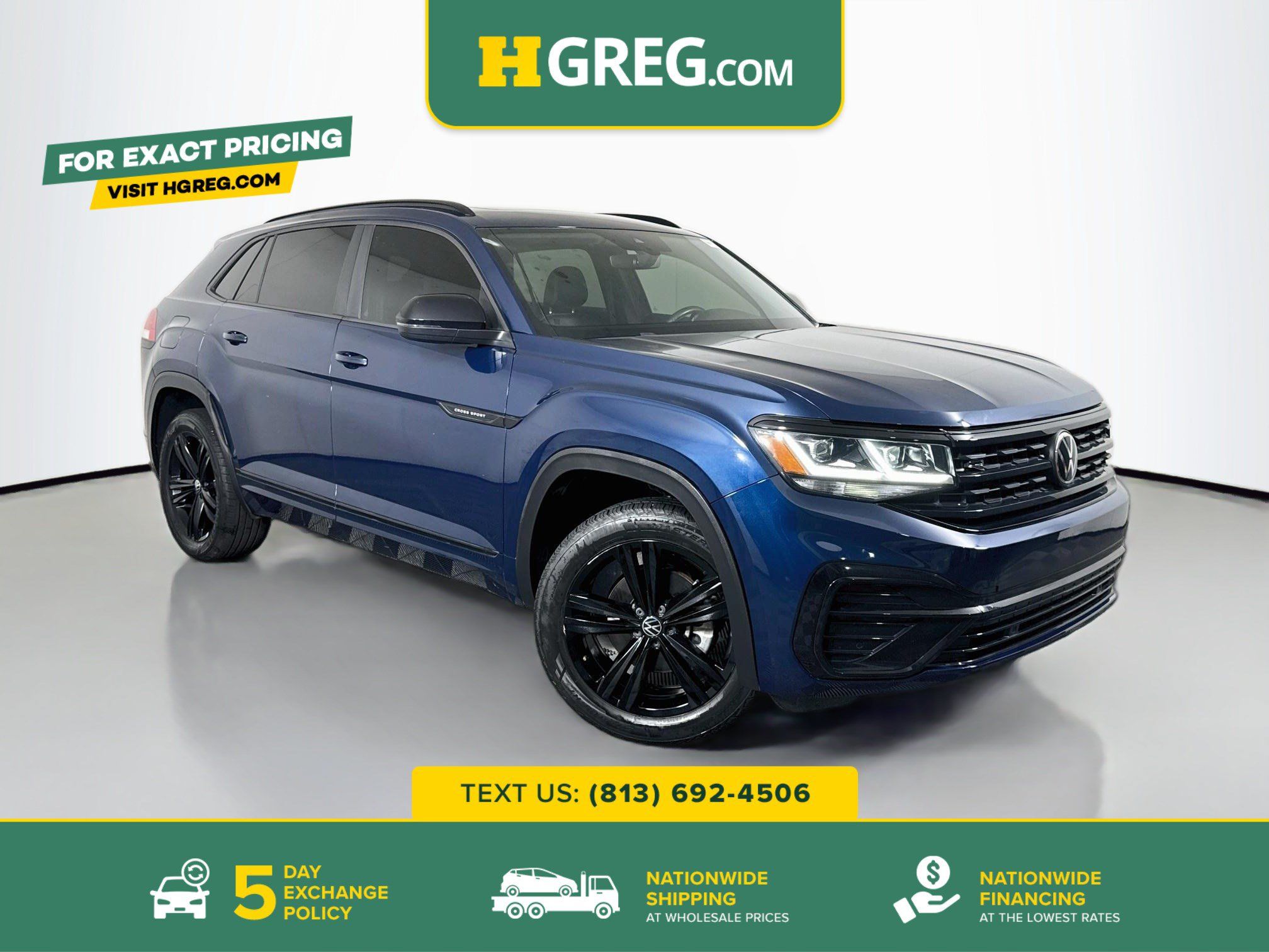 Used 2023 Volkswagen Atlas Cross Sport SEL R-Line AWD/4WD image 1