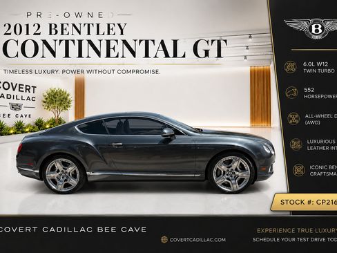 Used 2012 Bentley Continental GT AWD/4WD image 17