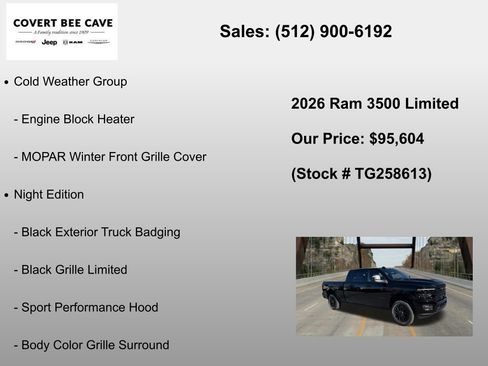 New 2026 RAM 3500 Limited AWD/4WD image 18