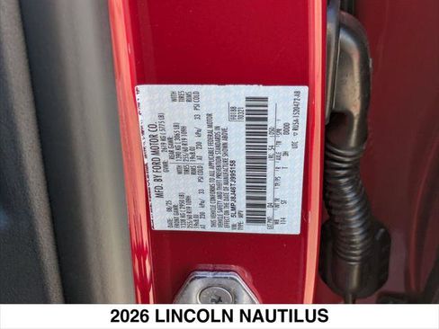 New 2026 Lincoln Nautilus Premier image 15