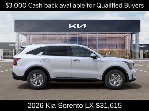 New 2026 Kia Sorento LX FWD image 8
