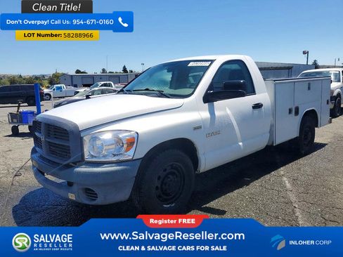Used 2008 Dodge Ram 2500 Truck ST RWD image 1