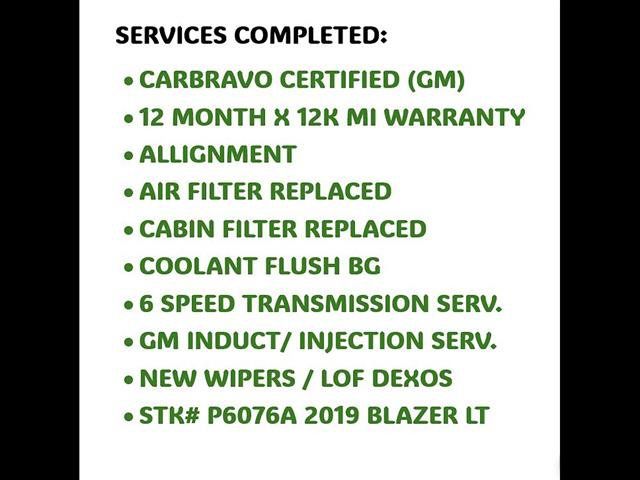 Certified 2019 Chevrolet Blazer LT FWD image 39