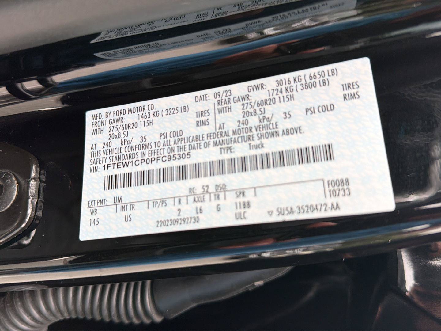 Used 2023 Ford F150 XLT w/ Equipment Group 302A High RWD image 43