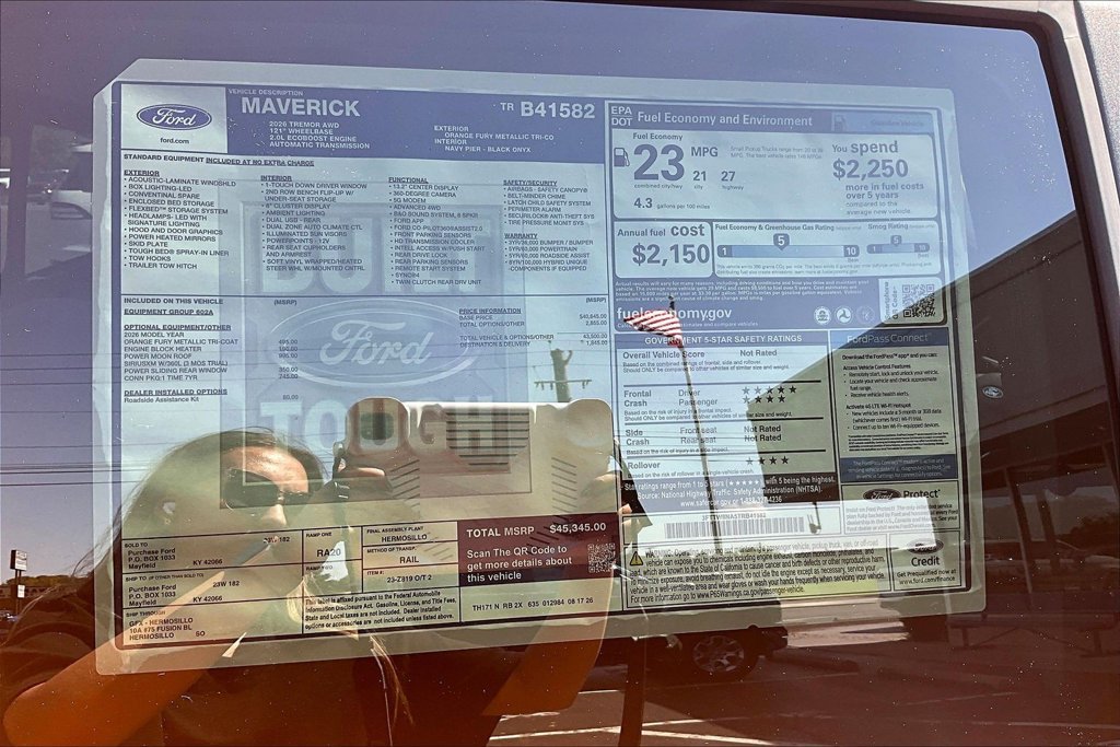 New 2026 Ford Maverick Tremor AWD/4WD image 14