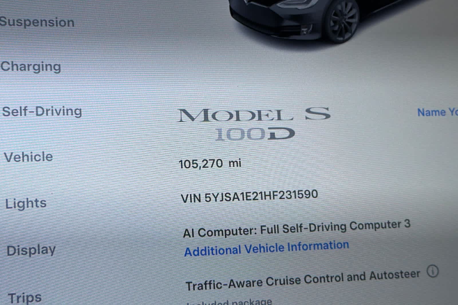 Used 2017 Tesla Model S AWD image 29