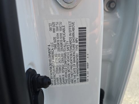 Used 2022 Honda CR-V Touring image 32