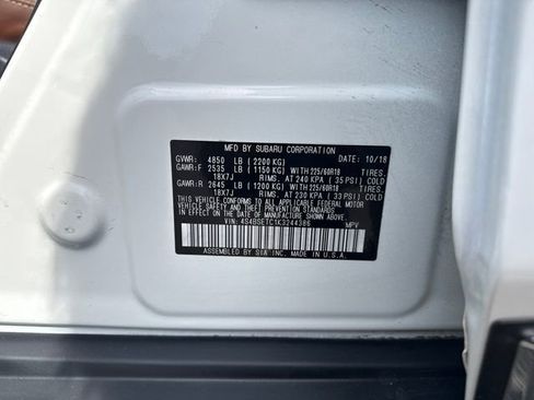 Used 2019 Subaru Outback 3.6R Touring AWD/4WD image 16