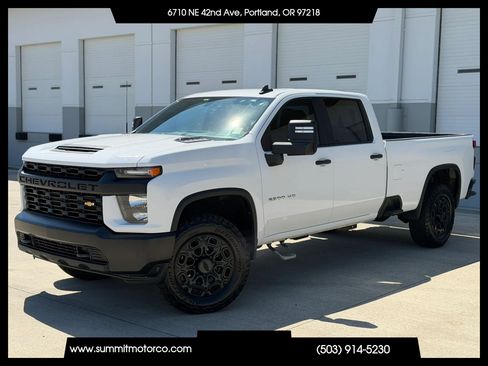 Used 2020 Chevrolet Silverado 2500 W/T w/ WT Convenience Package AWD/4WD image 1