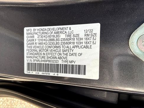 Used 2023 Honda Odyssey EX-L image 35