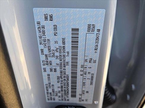 New 2025 Ford F150 STX w/ Equipment Group 200A image 18