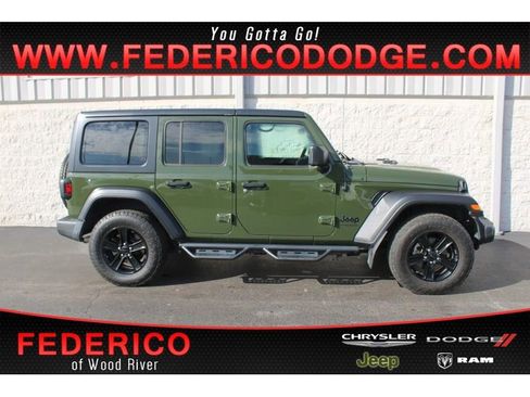 Used 2021 Jeep Wrangler Unlimited Sport image 1