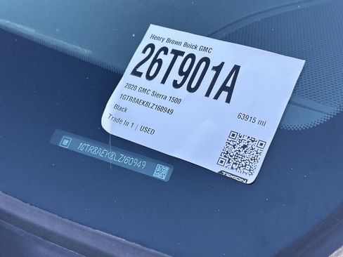 Used 2020 GMC Sierra 1500 Base w/ Sierra Value Package image 33