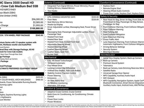 Used 2024 GMC Sierra 3500 Denali Ultimate AWD/4WD image 46