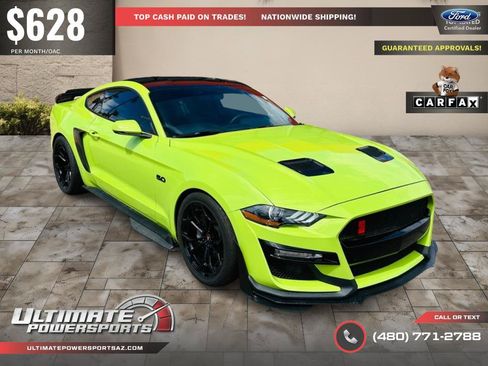 Used 2020 Ford Mustang GT Premium w/ Carbon Sport Interior Package RWD image 89