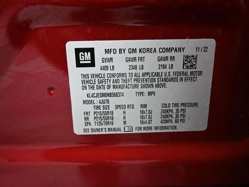 Used 2022 Buick Encore Preferred w/ Safety Package AWD/4WD image 20