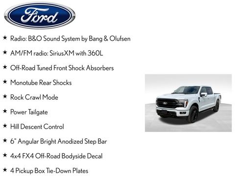 Used 2025 Ford F150 Lariat w/ Equipment Group 501A Mid image 8