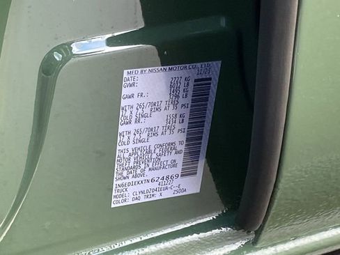 New 2026 Nissan Frontier PRO-4X image 35